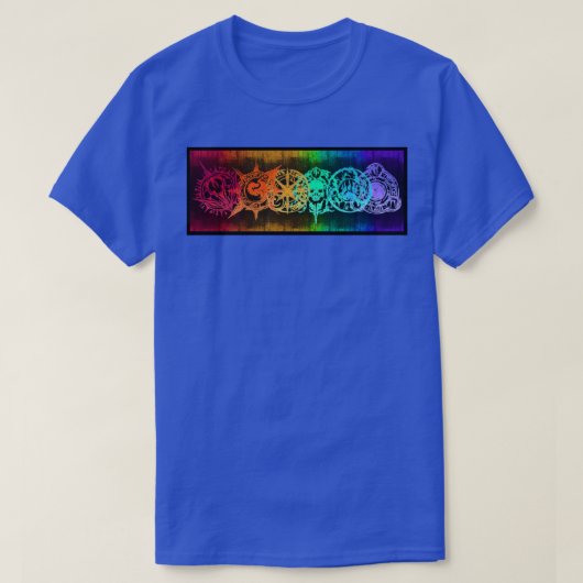 Kopie van Elder Scrolls Class Spectrum T-shirt (Design voorkant)