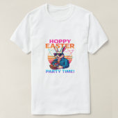 Kopie van Hoppy Easter_Party Time – Vet & Exclusie T-shirt (Design voorkant)
