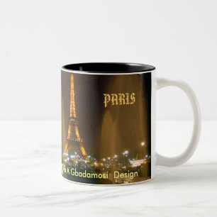 Kopie van IMG4, PARIS, WELCOME TO P... - Gepersona Tweekleurige Koffiemok