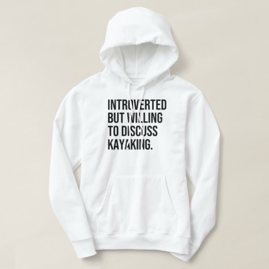 Kopie van Karaoke Funny Gezegde voor Zingende Fami Hoodie (Design voorkant)