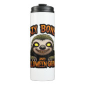Kopie van Luie Botten en Halloween Groans - Creepy Thermosbeker (Voorkant)