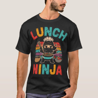 Kopie van Lunch Ninja – Grappig Geschenk voor Cafe T-shirt