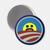 Kopie van Obama-logo-712385 Magneet (Voorkant / Achterkant)