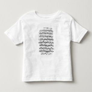 Kopie van 'Partita in D Minor for Violin' Kinder Shirts