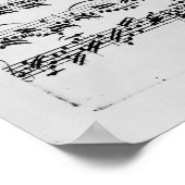 Kopie van 'Partita in D Minor for Violin' Poster (Hoek)