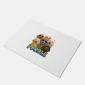 Kopie van Poodle Deurmat (Schuin)