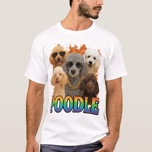Kopie van Poodle T-shirt (Voorkant)