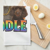 Kopie van Poodle Theedoek (Quarter Fold)