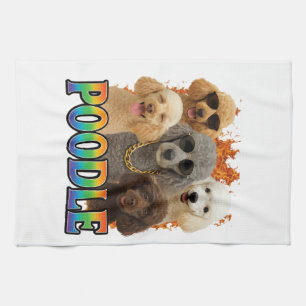 Kopie van Poodle Theedoek