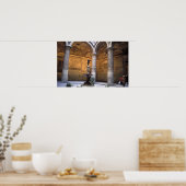 Kopie van Putto met Dolphin door Andrea del Poster (Keuken)