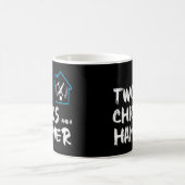 Kopie van sleepkuikens en een hamer grappig schatt koffiemok (Center)