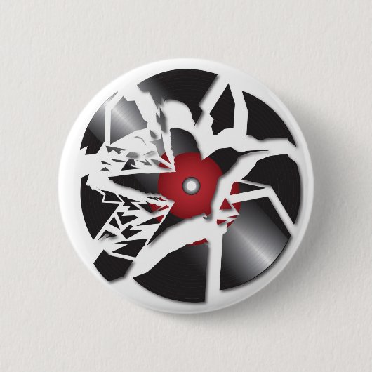 kopie van vogelnummer ronde button 5,7 cm (Voorkant)