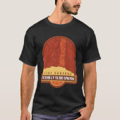 Kopie van Zion Narrows Bottom Up to Big Springs -  T-shirt (Voorkant)
