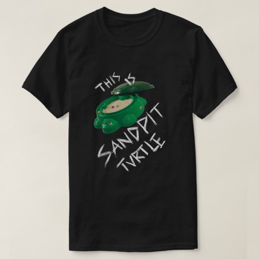 Kopie von This is Sandpit Turtle - bmth meme - whi T-shirt (Design voorkant)