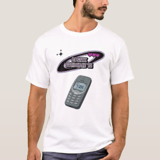 Kopie von Y2K Nostalgie: 2000s Oldschool Telefoon T-shirt