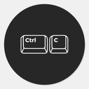 Kopieer en plak pap pap Shirt bijpassende vader do Ronde Sticker