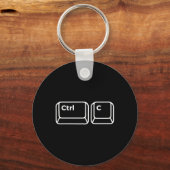 Kopieer en plak pap pap Shirt bijpassende vader do Sleutelhanger (Voorkant)