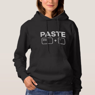 Kopieer Plakken Ctrl-C Ctrl-V Daddy Mama KinderenK Hoodie
