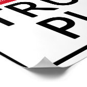 Kopieer van Hot Trumpet Player Poster (Hoek)