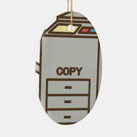 Kopieerapparaat Keramisch Ornament (Rechts)