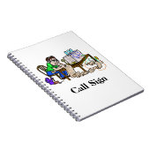 Kopieerberichtnotitieboekje van de exploitant van  notitieboek (Rechterzijde)