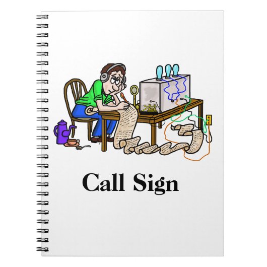 Kopieerberichtnotitieboekje van de exploitant van  notitieboek (Voorkant)