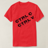 KOPIEERPASTE T-SHIRT (Design voorkant)