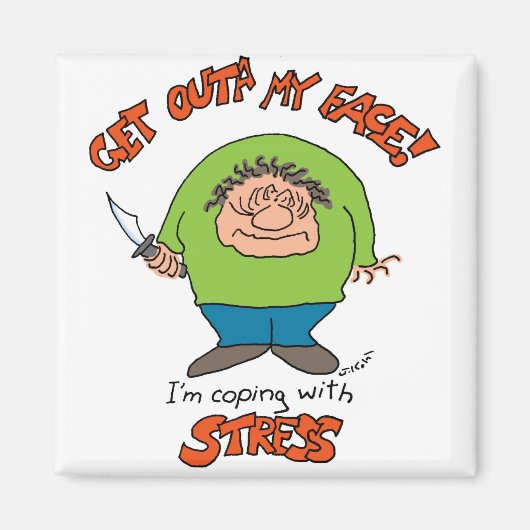 Kopiëren met stress magneet (Voorkant)