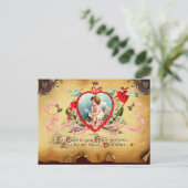 KOPIËREN VAN HARTEN, RODE Valentijnsdag VAN WAX Feestdagenkaart (Staand voorkant)