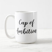 Kopje Ambitie Koffie Mok (lijst) (Links)