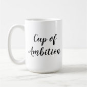 Kopje Ambition Coffee Mok (selectievakje) (Links)