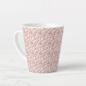 Kopje Bold Rose Gold Harten Kleine Keramische Latt Latte Mok (Linkerhoek)