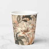  kopje flessenpapier papieren bekers (Voorkant)