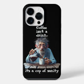 kopje gezond verstand iPhone hoesje (Achterkant)