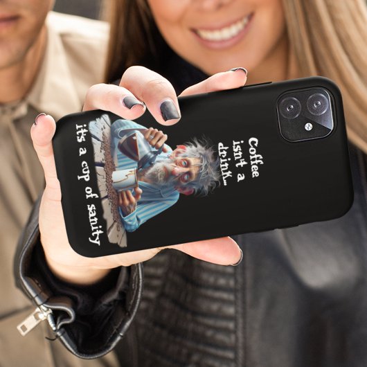 kopje gezond verstand iPhone hoesje