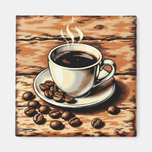 Kopje koffie magneet