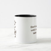 Kopje koffie mok (Midden)