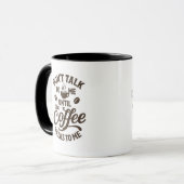 Kopje koffie mok (Voorkant links)