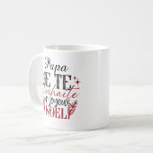 Kopje Koffie Mok Kerstmis (Voorkant links)