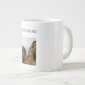 Kopje koffie monster souvenir grote koffiekop (Voorkant rechts)