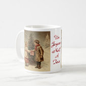 Kopje koffiemok, Kerstmis vintage Koffiemok (Voorkant links)