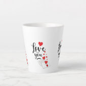 Kopje Love You Latte Mok (Voorkant)
