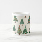 kopje met een afbeelding van een kerstboom koffiemok (Center)