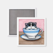 Kopje O Kat magneet (Voorkant / Achterkant)