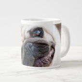 Kopje scheef van Pug Grote Koffiekop (Voorkant rechts)