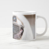 Kopje scheef van Pug Grote Koffiekop (Rechts)