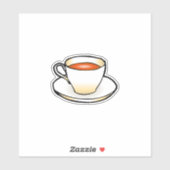 Kopje thee sticker (Vel)