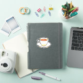 Kopje thee sticker (iPad Cover)