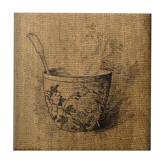  kopje thee Tegel Tegeltje (Voorkant)