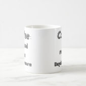 Kopje voor dagdromers koffiemok (Center)